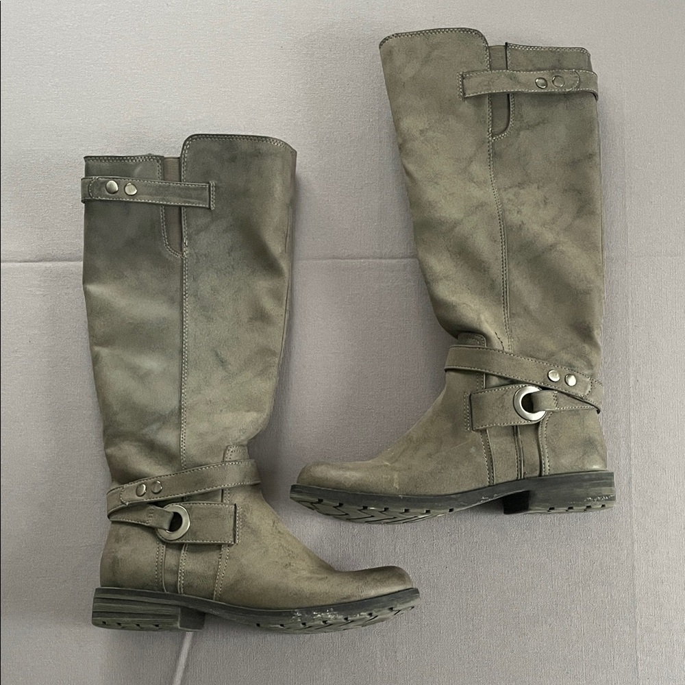 Natural Soul Knee Boots